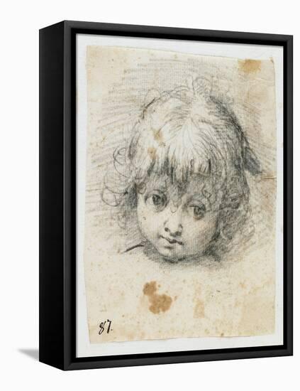 Portrait of a Child-Giuseppe Cesari-Framed Stretched Canvas