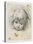 Portrait of a Child-Giuseppe Cesari-Stretched Canvas