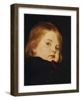 Portrait of a Child-Nicolas Gysis-Framed Giclee Print