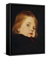 Portrait of a Child-Nicolas Gysis-Framed Stretched Canvas