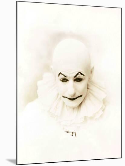 Portrait of a Clown-null-Mounted Photo