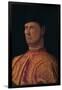 'Portrait of a Condottiere', 1475-1480-Giovanni Bellini-Framed Giclee Print