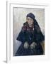 Portrait of a Cossack Woman, 1909-Vasilii Ivanovich Surikov-Framed Giclee Print