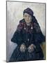 Portrait of a Cossack Woman, 1909-Vasilii Ivanovich Surikov-Mounted Giclee Print