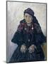 Portrait of a Cossack Woman, 1909-Vasilii Ivanovich Surikov-Mounted Giclee Print