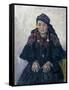 Portrait of a Cossack Woman, 1909-Vasilii Ivanovich Surikov-Framed Stretched Canvas