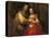 Portrait of a Couple as Figures from the Old Testament, known as 'The Jewish Bride'-Rembrandt van Rijn-Stretched Canvas