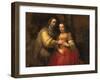 Portrait of a Couple as Figures from the Old Testament, known as 'The Jewish Bride'-Rembrandt van Rijn-Framed Giclee Print