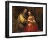 Portrait of a Couple as Figures from the Old Testament, known as 'The Jewish Bride'-Rembrandt van Rijn-Framed Giclee Print