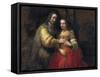 Portrait of a Couple as Figures from the Old Testament (The Jewish Bride)-Rembrandt van Rijn-Framed Stretched Canvas