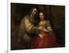 Portrait of a Couple as Isaac and Rebecca, known as 'The Jewish Bride'-Rembrandt van Rijn-Framed Art Print