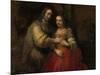 Portrait of a Couple as Isaac and Rebecca, known as 'The Jewish Bride'-Rembrandt van Rijn-Mounted Art Print