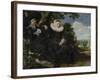 Portrait of a Couple, Probably Isaac Abrahamsz Massa and Beatrix Van Der Laen, C.1622-Frans Hals-Framed Giclee Print