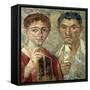Portrait of a Couple, Thought to be Paquio Proculo and His Wife-null-Framed Stretched Canvas