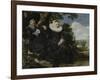 Portrait of a Couple-Frans Hals-Framed Art Print