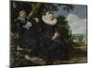 Portrait of a Couple-Frans Hals-Mounted Art Print
