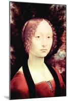 Portrait of a Dame-Leonardo da Vinci-Mounted Art Print
