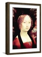 Portrait of a Dame-Leonardo da Vinci-Framed Art Print