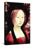 Portrait of a Dame-Leonardo da Vinci-Stretched Canvas