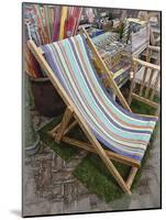 Portrait Of A Deckchair-Dorothy Berry-Lound-Mounted Giclee Print