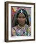 Portrait of a Desert Nomad Gypsy Woman, Rajasthan State, India-Alain Evrard-Framed Photographic Print