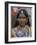 Portrait of a Desert Nomad Gypsy Woman, Rajasthan State, India-Alain Evrard-Framed Photographic Print