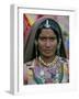 Portrait of a Desert Nomad Gypsy Woman, Rajasthan State, India-Alain Evrard-Framed Photographic Print