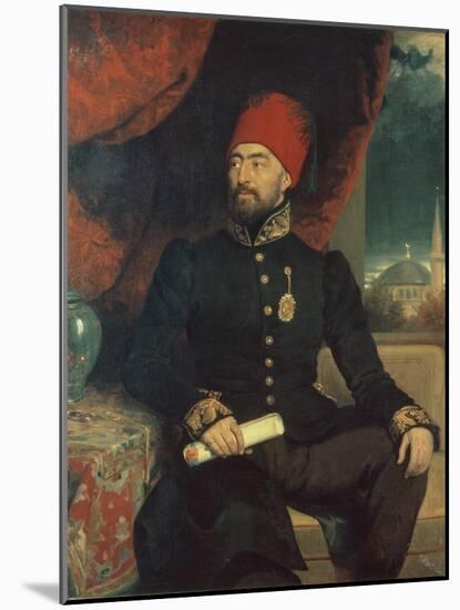 Portrait of a Dignitary in Turkish Costume-George Dawe-Mounted Giclee Print