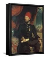 Portrait of a Dignitary in Turkish Costume-George Dawe-Framed Stretched Canvas