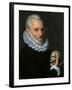 Portrait of a Doctor (Probably Ludovico Settala)-Fede Galizia-Framed Giclee Print