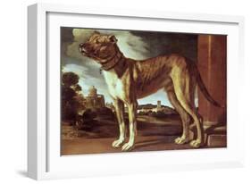 Portrait of a Dog-Guglielmo Ciardi-Framed Giclee Print