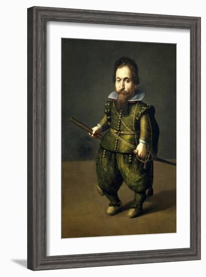 Portrait of a Dwarf, Ca. 1626-Juan Van Der Hamen-Framed Giclee Print