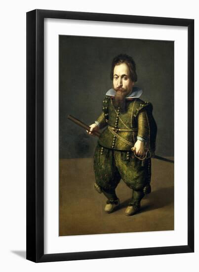 Portrait of a Dwarf, Ca. 1626-Juan Van Der Hamen-Framed Giclee Print