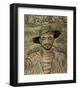 Portrait of a Famer-Vincent van Gogh-Framed Art Print