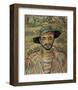 Portrait of a Famer-Vincent van Gogh-Framed Art Print