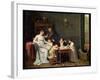 Portrait of a Family, 1800-01-Joseph Marcellin Combette-Framed Giclee Print