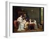 Portrait of a Family, 1800-01-Joseph Marcellin Combette-Framed Giclee Print