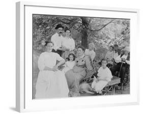 Portrait of a Family-null-Framed Photographic Print