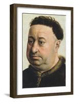 Portrait of a Fat Man-Robert Campin-Framed Giclee Print