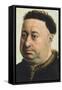 Portrait of a Fat Man-Robert Campin-Framed Stretched Canvas