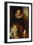 Portrait of a Father and His Son, Also Known as Guillaume Richardot-Sir Anthony Van Dyck-Framed Giclee Print