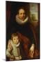 Portrait of a Father and His Son, Also Known as Guillaume Richardot-Sir Anthony Van Dyck-Mounted Giclee Print