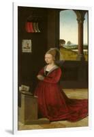 Portrait of a Female Donor, c.1455-Petrus Christus-Framed Giclee Print