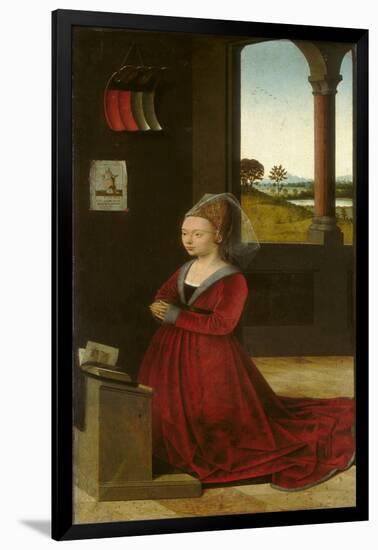 Portrait of a Female Donor, c.1455-Petrus Christus-Framed Giclee Print