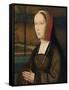 Portrait of a Female Donor-Jan Provost-Framed Stretched Canvas