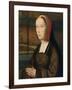 Portrait of a Female Donor-Jan Provost-Framed Giclee Print