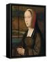 Portrait of a Female Donor-Jan Provost-Framed Stretched Canvas