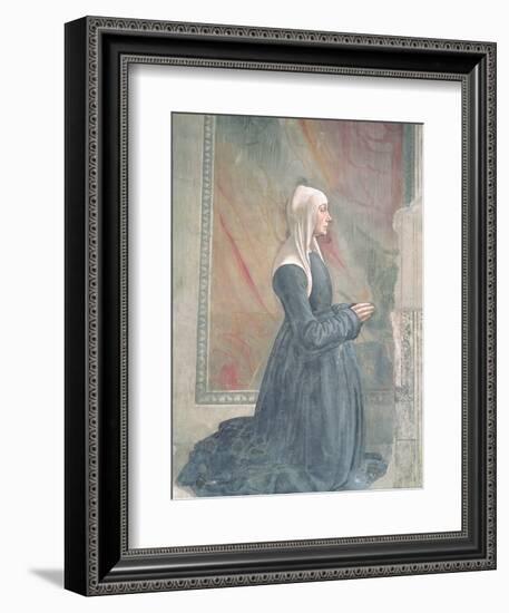 Portrait of a Female Member of the Sassetti Family-Domenico Ghirlandaio-Framed Giclee Print