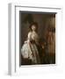 Portrait of a Female Painter, Pupil of David-Aimee Duvivier-Framed Giclee Print