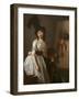 Portrait of a Female Painter, Pupil of David-Aimee Duvivier-Framed Giclee Print